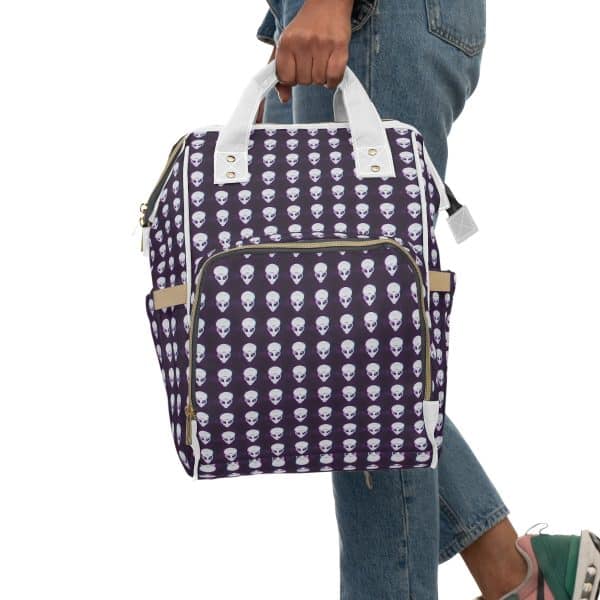 Multifunctional Diaper Backpack Alien - Image 7