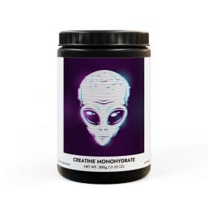 Creatine Monohydrate Supplement (300g, 10.58oz) Alien